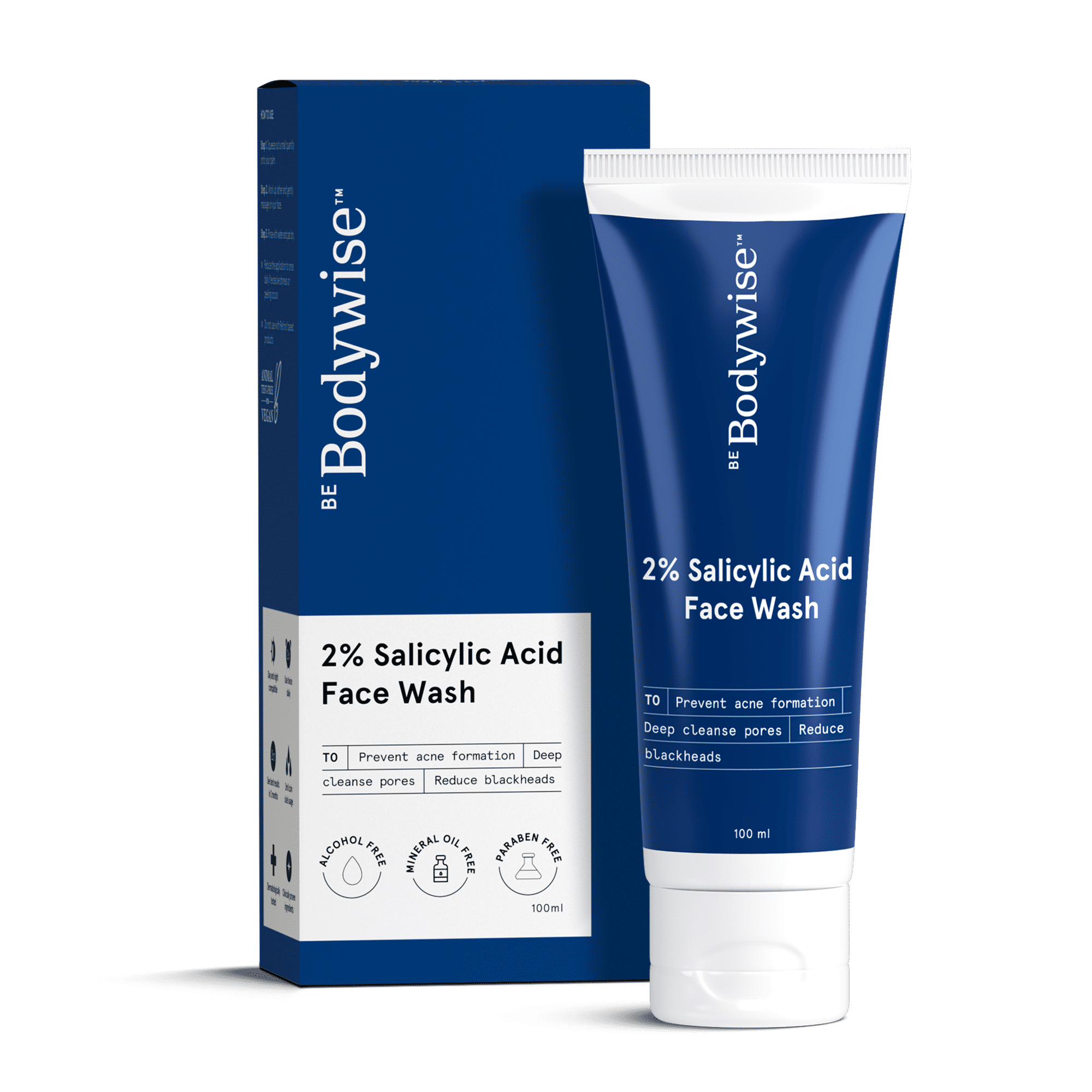 Buy 2 Salicylic Acid Face Wash for Acne, Blackheads, Whiteheads